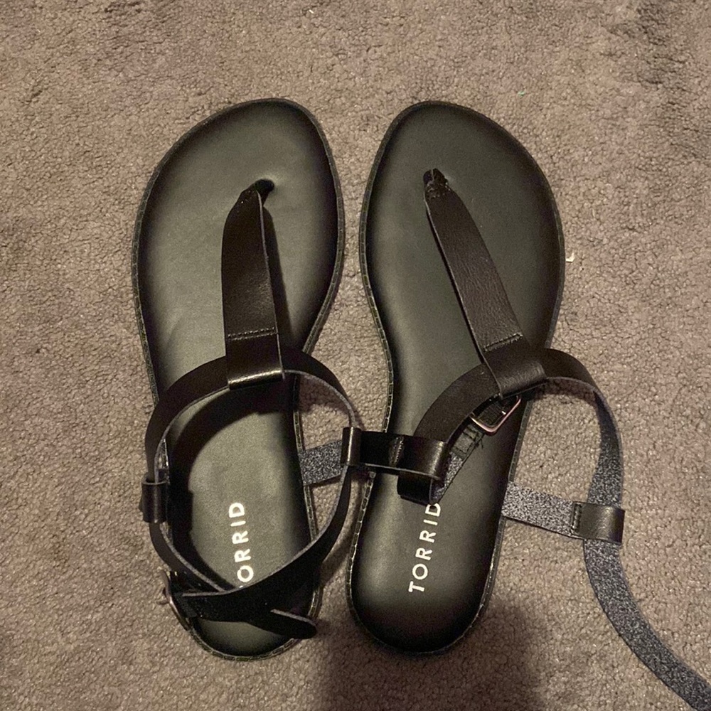 Torrid extra wide sandals